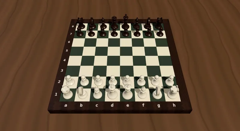 Chess game tile